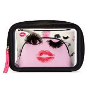 Victoria's secret cosmetic trio set.